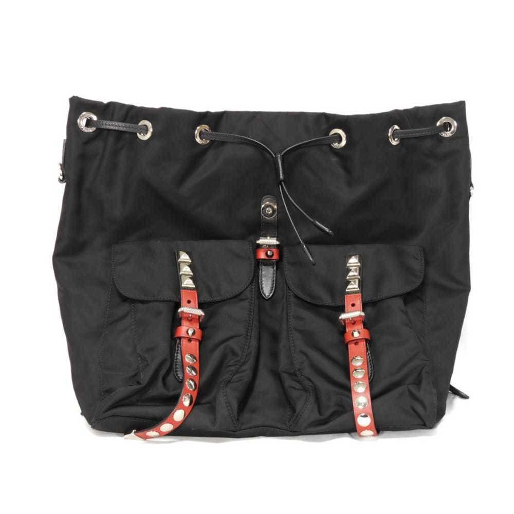 Prada New Vera Studded Drawstring Backpack/Daypac… - image 5